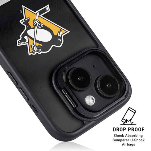 NHL Pittsburgh Penguins Jersey iPhone 15 Kickstand Case